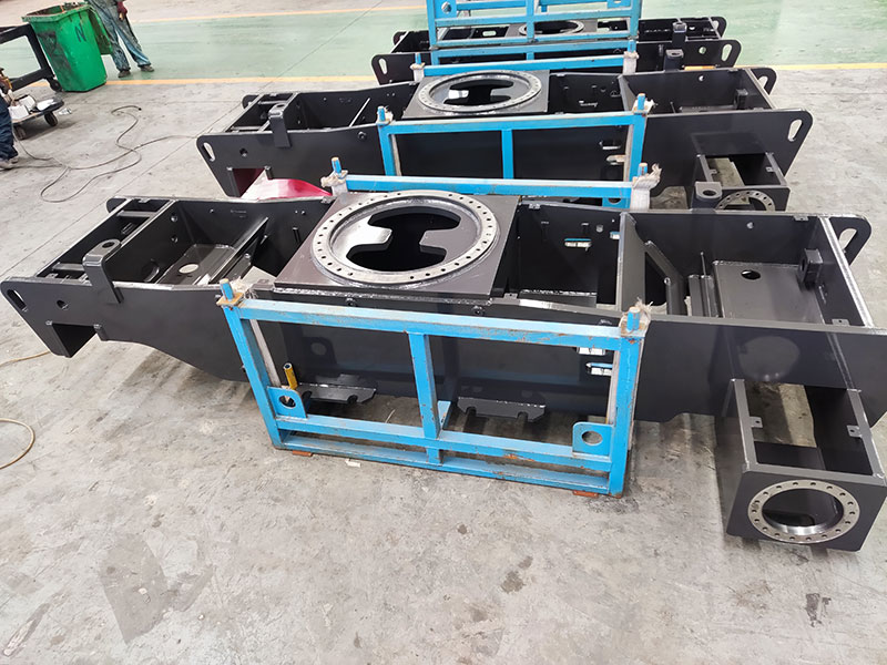 High altitude platform truck frame
